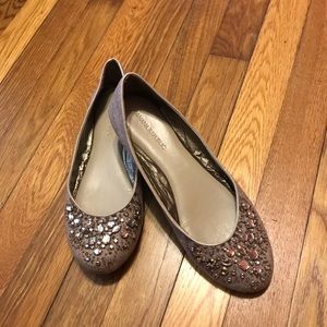 Banana republic jeweled flats